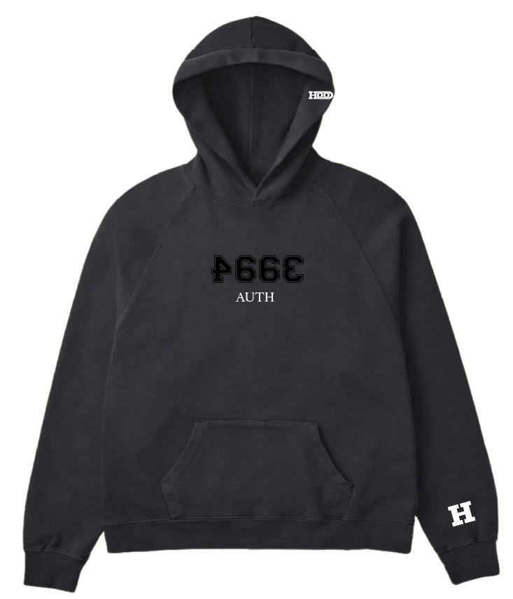 4663 HOODIE CREAM / BLACK