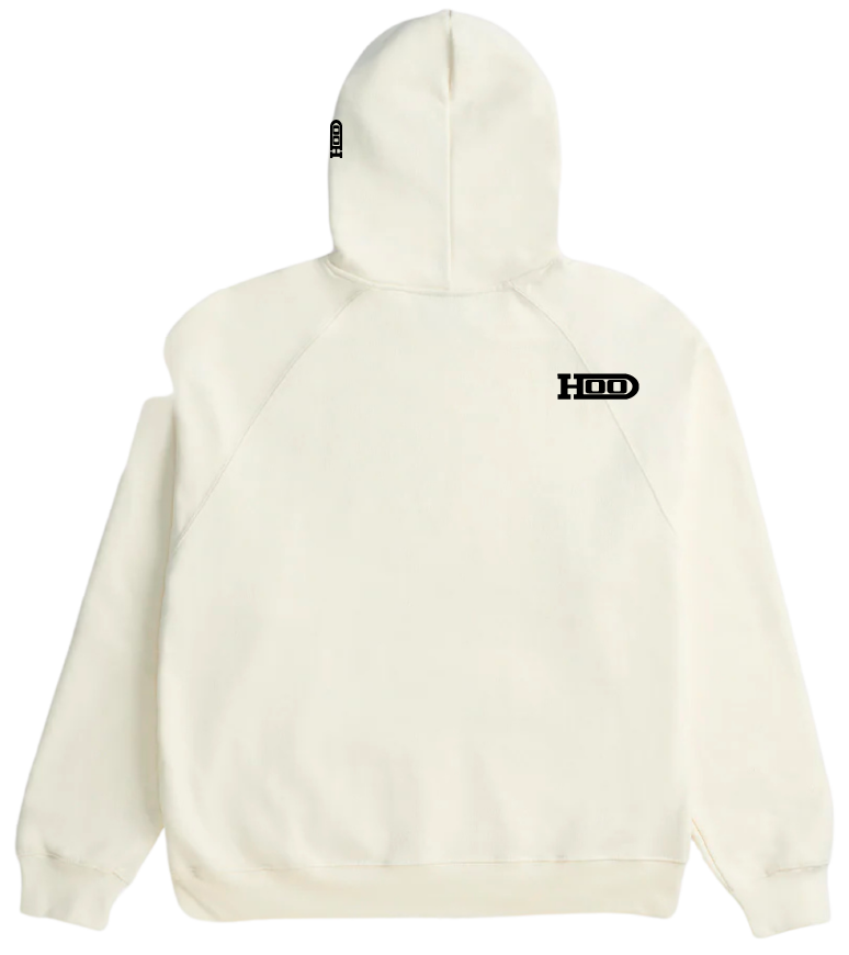 4663 HOODIE CREAM / BLACK