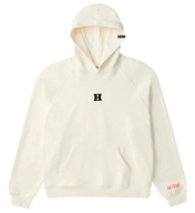 HOOD AUTHENTIC CLASSIC "H" HOODIE WHITE BLACK