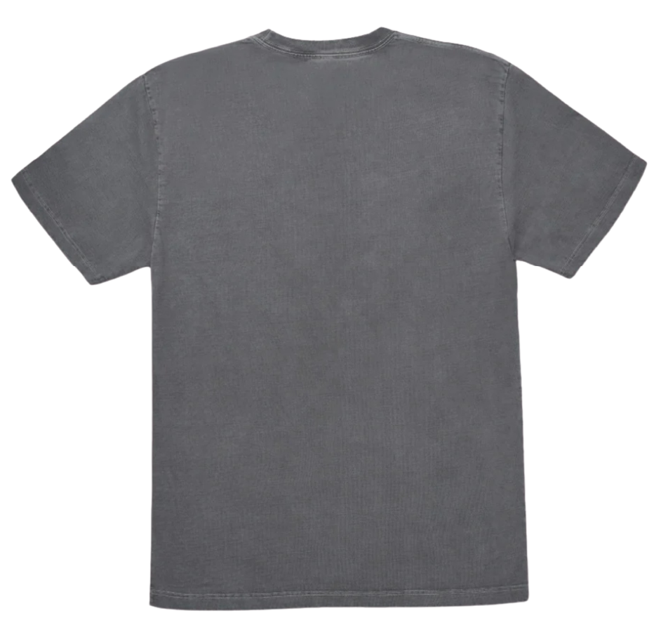 HOOD LOGO MAX WEIGHT TSHIRT - BLACK GREY WHITE