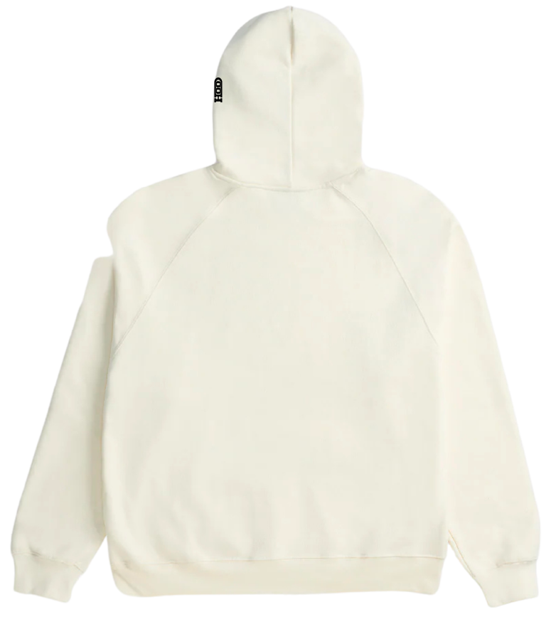 HOOD AUTHENTIC CLASSIC "H" HOODIE WHITE BLACK
