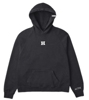 HOOD AUTHENTIC CLASSIC "H" HOODIE WHITE BLACK